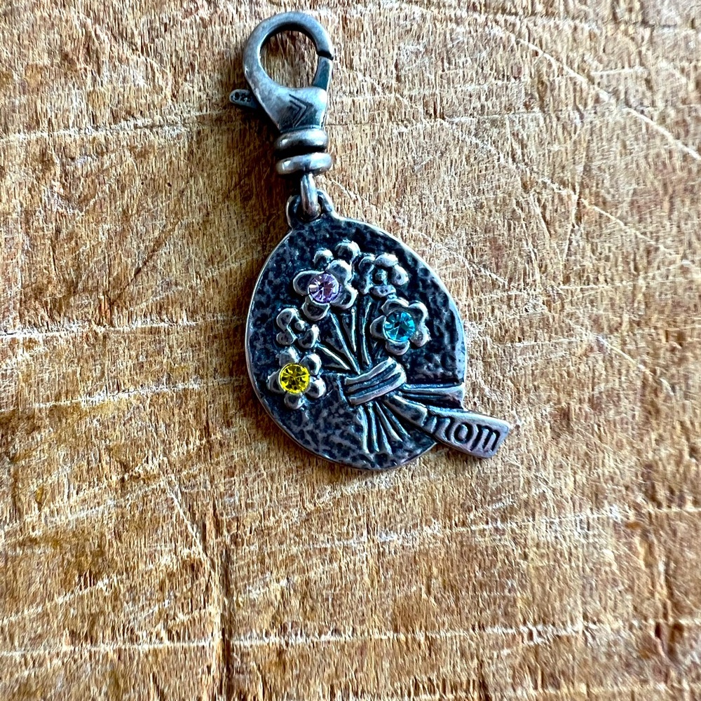 Silpada Sterling Silver Mother's Day Bouquet Charm